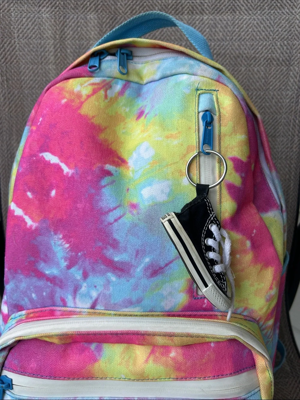 Converse Tie-Dye Backpack in Pink, Yellow, Blue & Purple